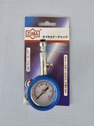 ZUMA High-Quality Blue Tire Pressure Gauge 0-60 PSI Universal Fit for Car Tires