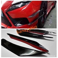 Car Bumper Lip Wing Diffuser Black Car Bumper