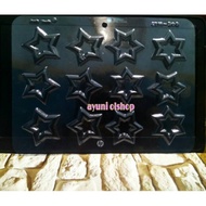 Star pattern chocolate mold
