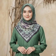 Mama In Fashion - Voal Patterned Square Hijab Hijab/ - Hijab - Latest Patterned Square Hijab - Year 