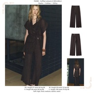 76300 - Coffee Leisure 2 (XS,S,M,L) - Pants