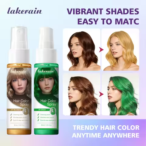 Temporary Hair Color Spray One-Time Hair Dyeing Instant Hair Salon Multi Color Hair Dye Makeup Chalk
