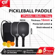 Pickleball Paddle Carbon Fiber Pickleball Paddle (T700) Fiberglass Surface Pickleball Set Pickleball