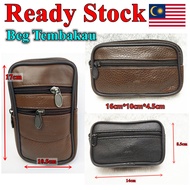 Beg Tembakau Kulit & PU Coin Purse Leather Ready Stock