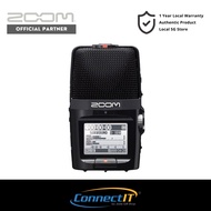 Zoom H2n Handy Audio Recorder with 360-degree Spatial Audio (1 Year Local Warranty)