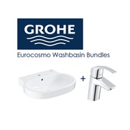 GROHE Eurocosmo Washbasin Bundles With Eurosmart Mixer Tap