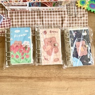 Binder A6 6 rings [includes binder 100 sheets] - Journal / Planner / Notebook / Notes