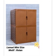 LEMARI PLASTIK MINI MULTICLUB SUSUN 2