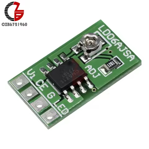 DC 2.V-6V LED Driver Module 30-1500mA Constant Current 3.3V 3.7V 5V PWM Control Board TTL COMS for A
