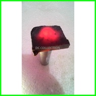 Red Borneo Kalimantan Rough Natural HQ Pink Tua Harga Bersaing