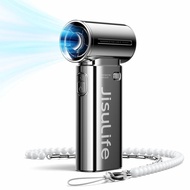 JISULIFE Portable Handheld Fan Turbo Power High Speed Air 18H Max Cooling Time Personal Fan Life 9 C