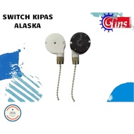 Hanging Fan Pull Switch - Alaska Switch - Alaska Fan Pull Switch