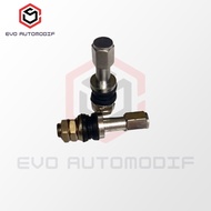 Tubeless Tire Valve Tubeless Tire Valve Tubeless Tire Valve Single Silver Chrome Color