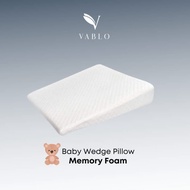 【MENG HONG】 Vablo Baby Wedge Pillow (backrest Pillow For Babies) Memory Foam