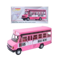Sunway Tiny 1:64 Diecast Mini Bus Mercedes