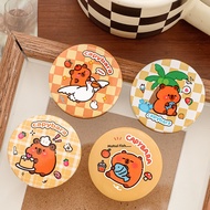 20 round mini backpack pins, cute Capybara lapel badges