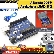 ️ ARDUINO UNO REV3 R3 ATmega328P DIP Atmel Compatible Board (Free Cable)