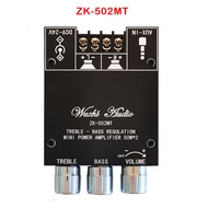 แอมป์จิ๋ว แอมจิ๋วบลูทูธ แอมป์ 12v ZK HT21 แอมป์บลูทูธ แอมจิ๋ว ชิปใหญ่ TB21 TPA3116D2 MT21 502MT 2.1 