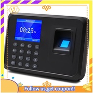 【W】Fingerprint Punch Card Machine Time Attendance Machine Attendance Speed 1 Sec/Time