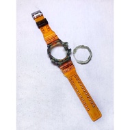 Bnb Gshock GA400 SMOKE ORANGE GLOSS Strap Besel Casio G-shock