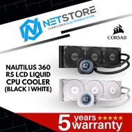 CORSAIR NAUTILUS 360 RS LCD LIQUID CPU COOLER - (BLACK | WHITE)