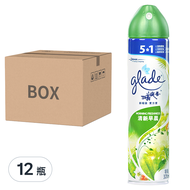 glade 滿庭香 空氣清淨劑 清新早晨  12瓶  320ml