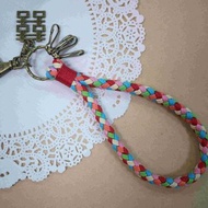 ~米+熊~ 復古 編織鑰匙圈 蠟線編織鑰匙圈
