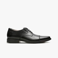 Clarks Tilden Cap (Original) Men's Shoes Formal Leather - Black