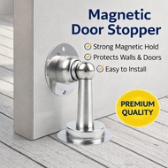 Anti-Collision Magnetic Door Stopper - 4304 - Silver