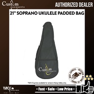Custom Acoustic 21 Inch Soprano Ukulele Padded Bag / Ukulele Bag / Ukulele Case