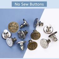 Button Pins for Jean,1Pcs Jean Button Replacement No Sew Instant Buttons for Crafts Easy to Remove a