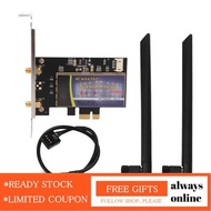 Alwaysonline PCI E Card BCM94360 1200Mbps PCB Material Computer  Adapter H