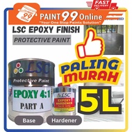LSC 5 Liter Epoxy Floor Paint & Epoxy Sealer ( FLOOR COATINGS / INTERIOR / EXTERIOR ) LSC EPOXY CST