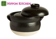 SAJI - 日本製萬古燒二重蓋日式專用炊飯土鍋(平行進口)