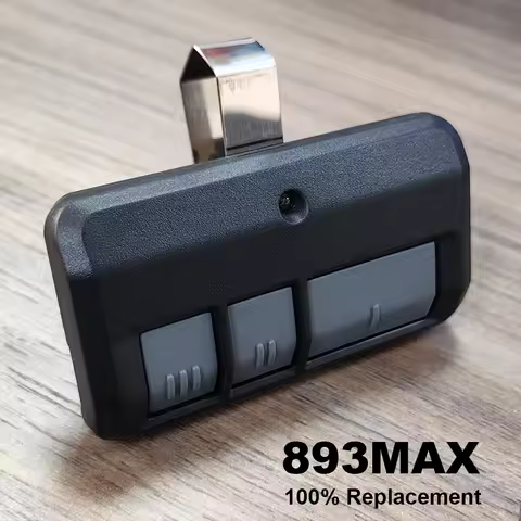 For Chamberlain LiftMaster 893MAX Remote Control Garage Door Opener 3 Button For 891MAX 892MAX 890MA