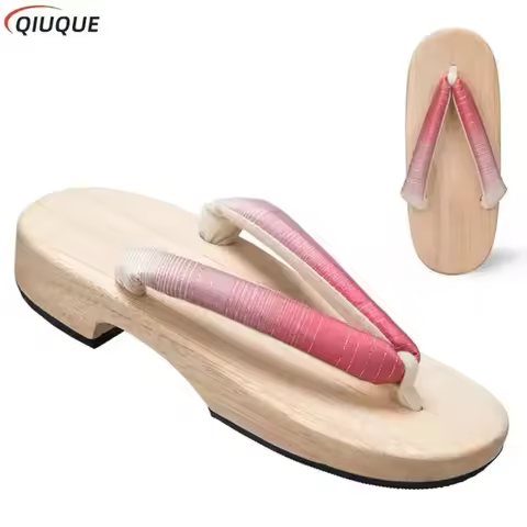 TYV55Anime Kamado nezuko cosplay tanjirou shoes kanawo giyuu Shinobu kyoujurou geta clogs sandals Ag