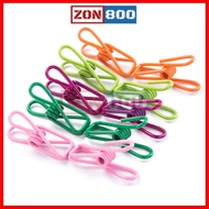 Metal Steel Colourful Cloth Peg / Pegs 10pcs ( 1Pack ) Clothes Peg Pegs