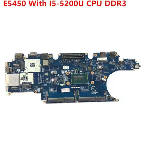 For DELL Latitude E5450 Laptop Motherboard ZAM70 LA-A901P CN-0X4VXX 0X4VXX 07YWD9 0C7K68 00J6V1 0PVY