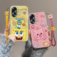 oppo a78 case oppo a58 case anti-drop phone case bbq