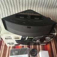 ALTEC LANSING Duo Desktop Speaker FREE Bluetooth Music Receiver BLACK USED 座擡喇叭音箱送藍牙音樂接收器 帶遙控器 黑