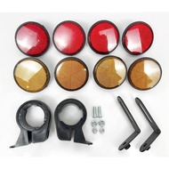 Universal REAR FENDER MUDGUARD AND FRONT FORK LIGHT REFLECTOR BATU PANCUL CAHAYA Y15ZR LC135 Y16ZR R
