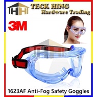 3M 1623AF Full View Safety Goggles Anti-Fog Chemical Splash Goggles
