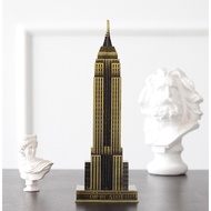 Empire State building metal model, New York - USA, 22cm tall