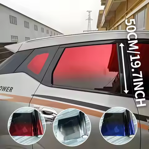 2/3M Gradient Car Film UV Protected Heat Insulation Color Change Film Exterior Accessories Window Ti
