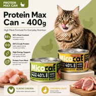 Protein Max Can 400g | 85% Meat High Protein Wet Cat Food | 40% Crude Protein | Premium Cat Can | Ma