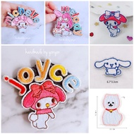 customized hair accessories / personalised hair velcro / fringe holder / handmade gifts/ kids hair a