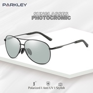 Parkley Aviator Style Anti Glare Day Night Polarized Photochromic Glasses