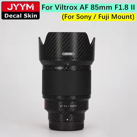 For Viltrox AF 85mm F1.8 II (For Sony / Fuji Mount ) Anti-Scratch Camera Sticker Coat Wrap Protectiv