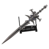 8.66 inchs Arthas Frostmourne Sword Metal Models Desktop Display Collection Gift