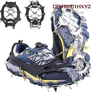 CHIC Ice Grippers, Lightweight Non-slip Ice Shoes Spike,  8/10 Teeth Ice Snow Shoes Spikes for Shoes